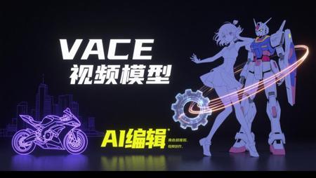 阿里开源VACE视频模型全流程！