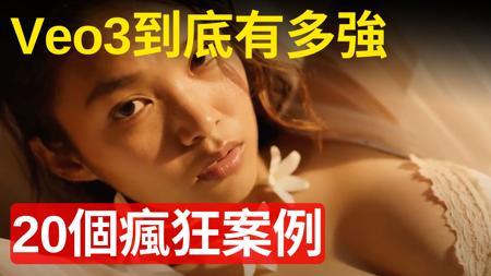 AI电影屌炸了，Google Veo3 20个疯狂Demo，人人都是电影导演的时代来临