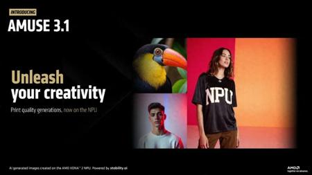 AMD携手Stability AI推出世界首款适用于Stable Diffusion 3.0 Medium的B16 NPU模型，带来更快速且画质无损的文生图功能