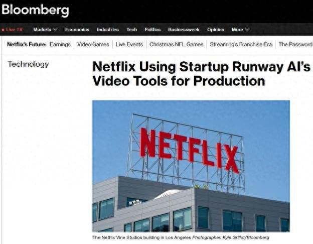 Netflix开始试水AI？背后的商业逻辑不简单